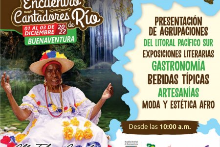 Conozca la programación del XXII de Cantadores de Río que inicia el jueves 1 de diciembre en el Bulevar del Centro de Buenaventura