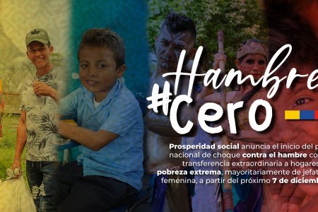 Con el pago de transferencia extraordinaria, Prosperidad Social inicia el plan de choque contra el hambre