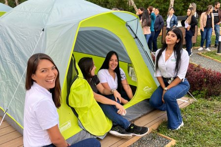 Millonaria inversión para adecuación de la zona de camping en Yanaconas realizó Comfenalco Valle Delagente