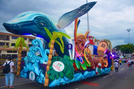 Buenaventura sobresalió con su cultura y tradición en el desfile la Fiesta de mi Pueblo, en la Feria de Cali