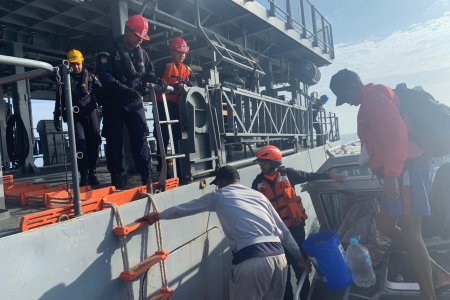 Luego de llevar 6 días a la deriva, fueron rescatados 3 pescadores cerca a la Isla de Malpelo