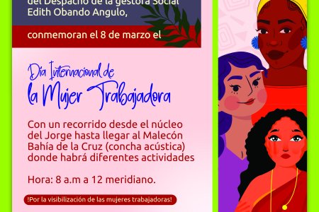 El Despacho de la Gestora Social de Buenaventura conmemorará con marcha y actividades el Día Internacional de la Mujer Trabajadora, el 8 de marzo de 2023