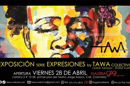 Exposición serie Expresiones en G19 Galería de Arte en el Teatro Jorge Isaacs de Cali