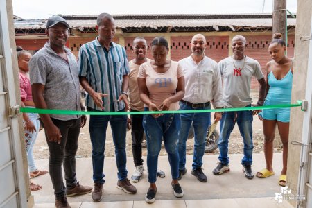 Trabajo en equipo fue clave para la construcción y entrega a la comunidad de la caseta comunal del barrio Nueva Estación La Palera en Buenaventura
