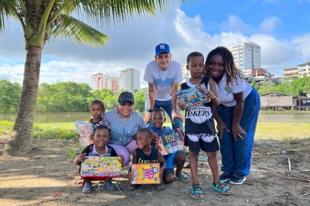 Sanyú y La Bocana en Buenaventura fueron escenarios de una gran jornada social para ni&ntilde;os y madres cabeza de hogar