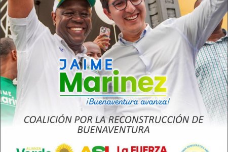 “No es un capricho, es pasión por servirle a la gente”: Jaime Marínez oficializó su candidatura a la Alcaldía Distrital de Buenaventura