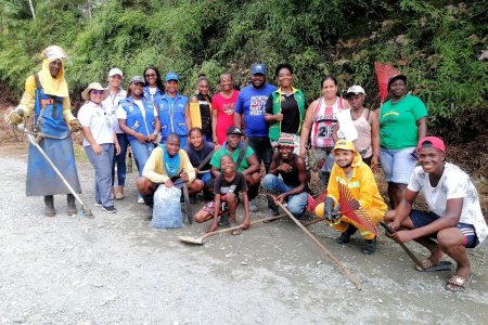 Líderes sociales de la ciudadela San Antonio, protagonizan la Minga Ambiental en el territorio
