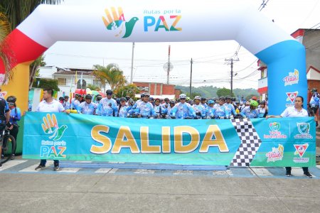 Con 40 kilómetros de ciclomonta&ntilde;ismo regresan a las vías del Valle Rutas por la Paz