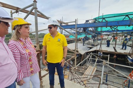 En septiembre se unirá la calzada norte del nuevo puente de Juanchito