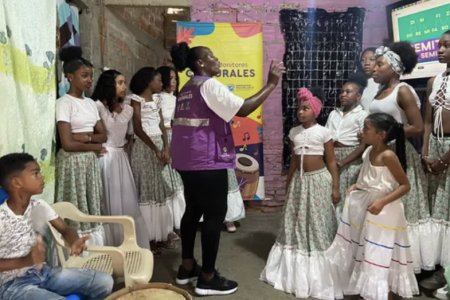 &lsquo;Los Cielos del Pacífico&rsquo; llena de música la vida de ni&ntilde;os y ni&ntilde;as del oriente de Cali