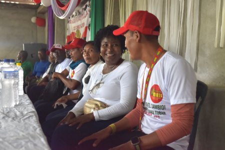 Libia Mosquera asistió al foro “hablemos de territorio, derechos humanos y paz” realizado en la cuenca del río Naya