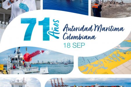 Navegando hacia la proyección de Colombia como potencia bioceánica: 71 a&ntilde;os de la Dirección General Marítima