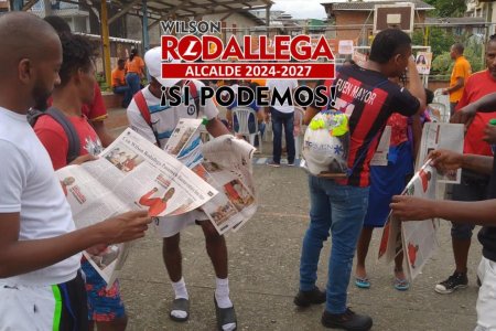 Cada vez más grande el territorio Rodallega, durante el fin de semana se consolidó el apoyo al candidato único del Partido Liberal a la alcaldía del Distrito de Buenaventura