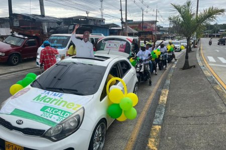 Con multitudinaria caravana la comuna 12, responde al llamado de sumarse al Pacto Social por Buenaventura