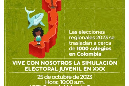 Civix Colombia realizará a partir del 24 de octubre el simulacro de Voto Estudiantil 2023 en Buenaventura