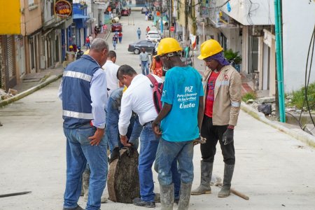 Se dio apertura a un tramo en la obra de la Calle Segunda para mejorar movilidad en la zona céntrica de Buenaventura