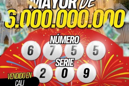 Cayó en Cali el premio Mayor de la Lotería del Valle!