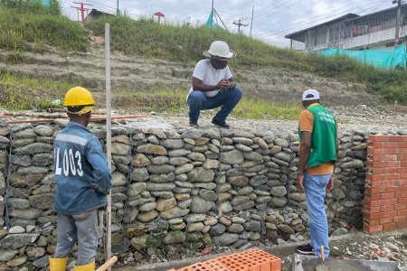 El Alcalde Distrital verificó avances en la construcción de escenarios deportivos en el Distrito Especial de Buenaventura