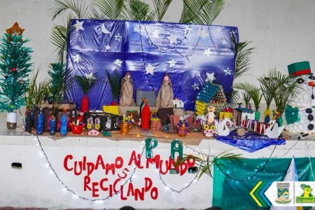 El EPA Buenaventura realiza cuarto concurso de pesebres ecológicos “ECOPESEBRE”