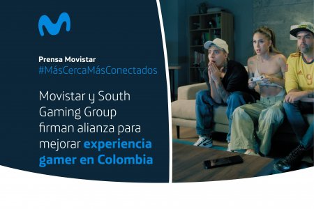 Movistar y South Gaming Group firman alianza para mejorar experiencia gamer en Colombia