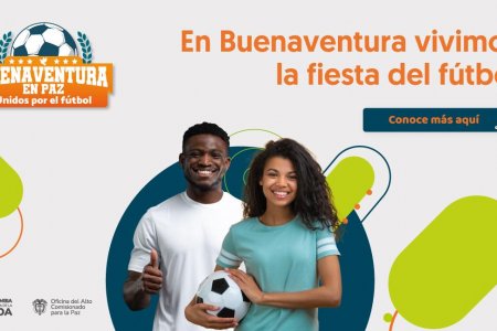 En Buenaventura se vive el fútbol por la paz