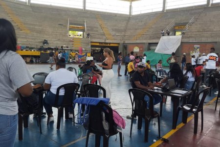 La Dirección Técnica de Vivienda realizó caracterización de familias desplazadas del Bajo Calima