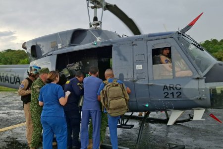 Menor de edad con complicaciones médicas fue evacuada desde Bahía Málaga hasta el casco urbano de Buenaventura
