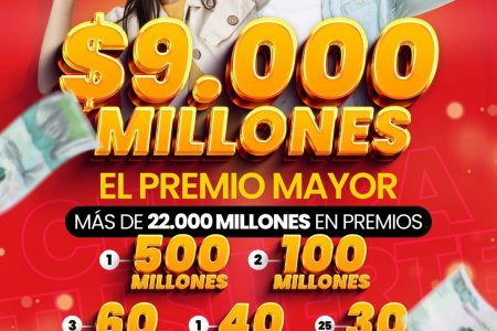 La Lotería del Valle renueva su plan de premios y trae un mayor de $ 9 mil millones