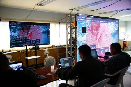 Así funciona la central antidrones que garantiza la seguridad en la COP16 en Cali