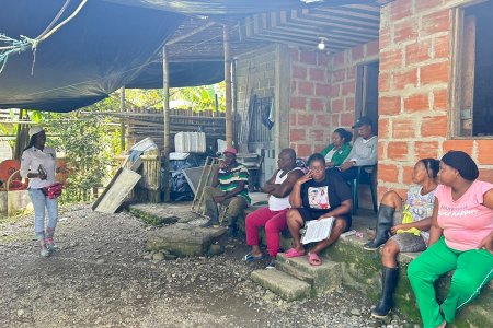 La Secretaría de Desarrollo Económico de Buenaventura realizó caracterización a familias afectadas en el río Anchicayá