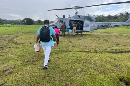 Dos ni&ntilde;os indígenas fueron evacuados en el Litoral del San Juan, Chocó, por complicaciones médicas