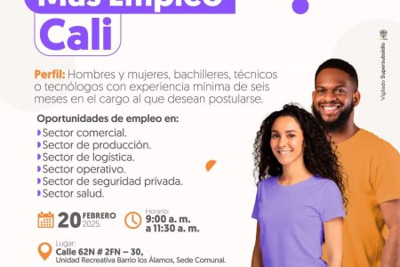 Más de 600 vacantes disponibles en Más Empleo Cali