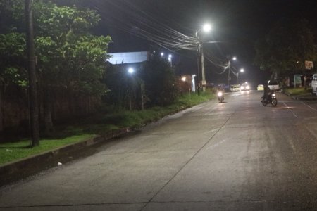 Se inauguró proyecto piloto de alumbrado público con lámparas  LED en el barrio Bellavista de Buenaventura