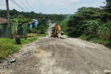 La Alcaldía Distrital de Buenaventura inició obras viales en la Ciudadela San Antonio