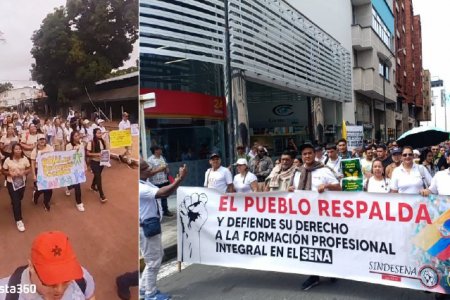 SINDESENA convocó a Jornada Nacional de protesta por problemáticas en el SENA