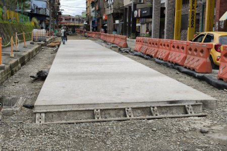 Información sobre obras de reposición de pavimento en el sector Catedral - F8 en Buenaventura
