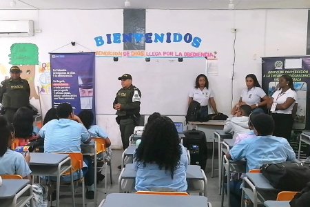 Jóvenes de la IE Termarit en Buenaventura reciben formación en liderazgo, salud mental y prevención del embarazo adolescente