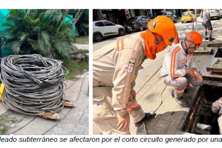 Después de más de 40 horas de trabajo, Celsia restableció el servicio de energía en el malecón de Buenaventura