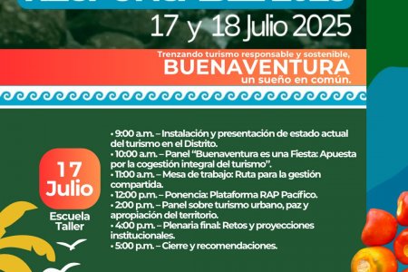 Congreso de turismo responsable 2025 trenzando turismo responsable y sostenible: buenaventura, un sue&ntilde;o en común