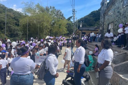 La Alcaldía de Buenaventura acompa&ntilde;ó marcha en Cisneros contra la violencia de género