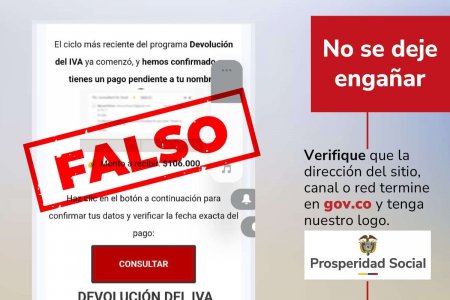 Tengan cuidado, Prosperidad Social alerta sobre modalidades de estafa