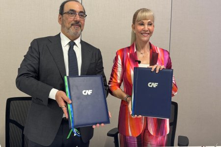 La Gobernadora del Valle obtiene respaldo de la CAF para el Tren de Cercanías y proyectos sostenibles