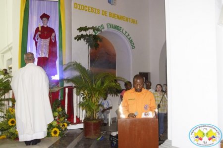 Se realizó el quinto día de la novena a San Buenaventura