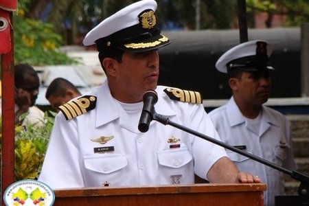 Infantería de Marina celebró su aniversario No. 72