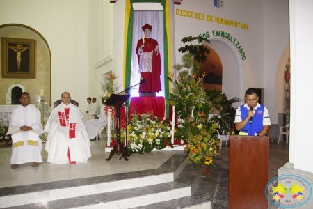 Se realizó el séptimo día de la novena a San Buenaventura