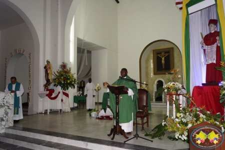 Se realizó el octavo día de la novena a San Buenaventura