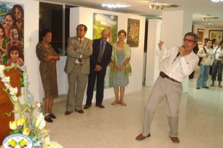 ACTO DE APERTURA DE LA “EXPOSICIÓN DE ACUARELISTAS DE SAN CIPRIANO”: VIDA, ARTE Y COLOR EN BUENAVENTURA