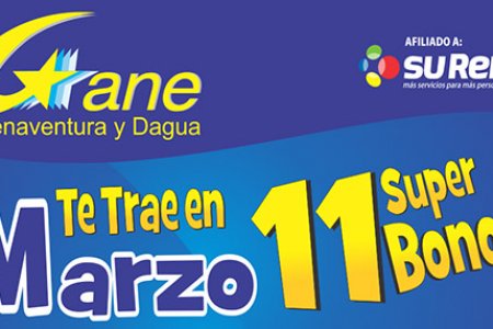 En marzo, Gane Buenaventura entregará 11 bonos, cada uno por valor de  medio millón de pesos
