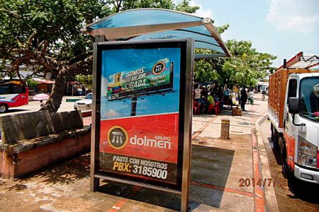 La firma barranquillera Dolmen es la encargada de instalar el amoblamiento urbano de Buenaventura