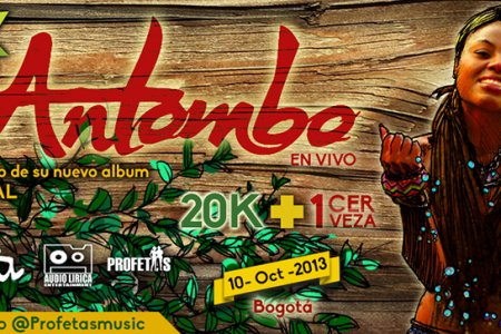 Antombo lanza su primer álbum como solista